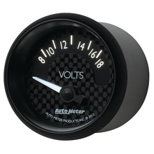 Load image into Gallery viewer, AutoMeter 8092 GAUGE, VOLTMETER, 2 1/16", 18V, ELEC, GT