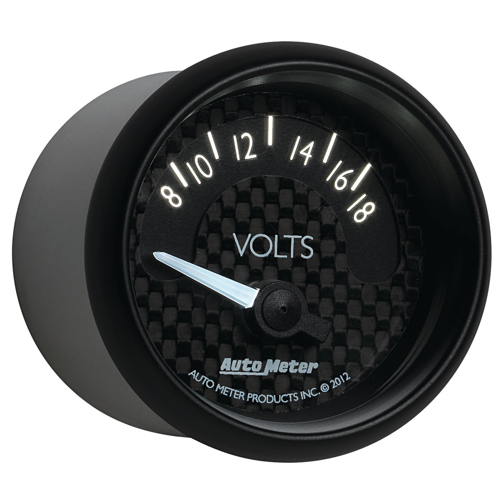 AutoMeter 8092 GAUGE, VOLTMETER, 2 1/16", 18V, ELEC, GT