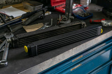 Load image into Gallery viewer, CSF Cooling - Racing &amp; High Performance Division 8092 BMW E30 Oil Cooler w/ fittings for OEM style and AN-10 male connections for Select BMW 325i, BMW 325iX, BMW 325is
