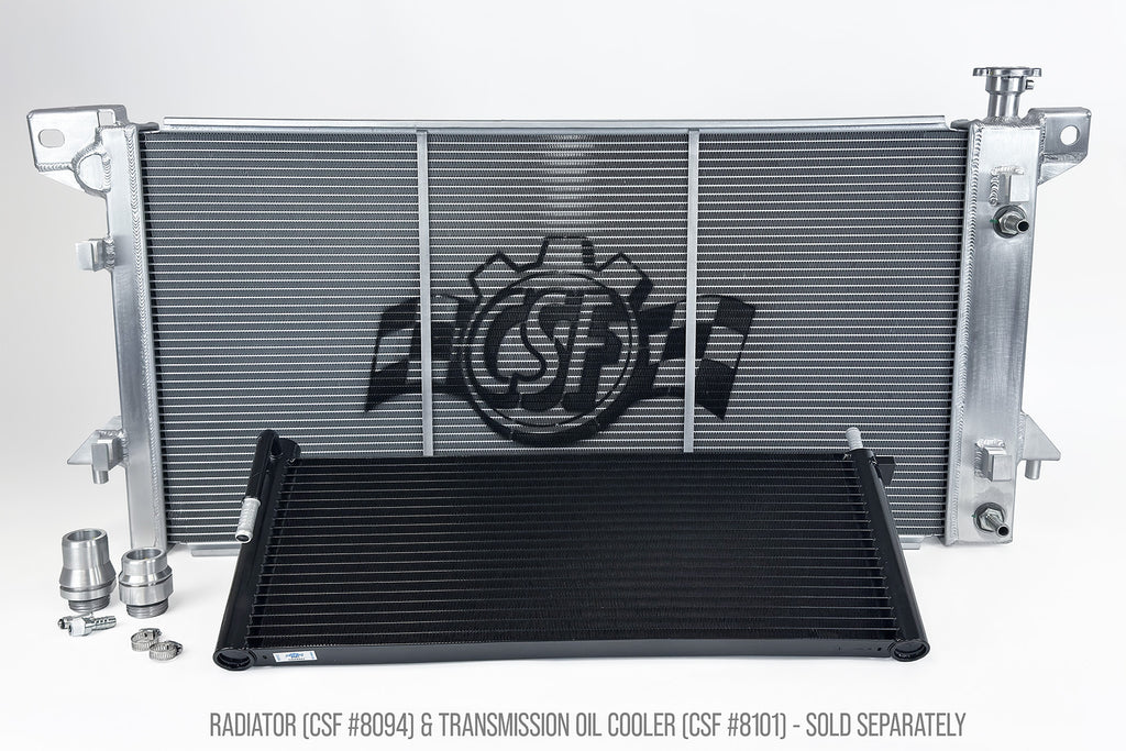 CSF Cooling - Racing & High Performance Division 8094 1st Gen Raptor & 12th Gen F-150 Heavy-Duty All-Aluminum Radiator for Select Ford Expedition, Ford F-150, Lincoln Navigator