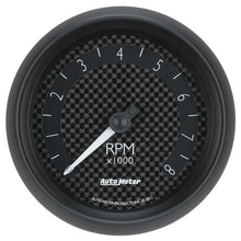 Load image into Gallery viewer, AutoMeter 8097 GAUGE, TACHOMETER, 3 3/8", 8K RPM, IN-DASH, GT