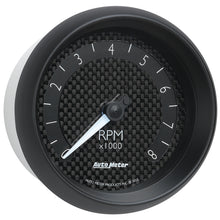 Load image into Gallery viewer, AutoMeter 8097 GAUGE, TACHOMETER, 3 3/8", 8K RPM, IN-DASH, GT