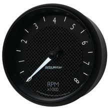 Load image into Gallery viewer, AutoMeter 8098 GAUGE, TACHOMETER, 5", 8K RPM, IN-DASH, GT