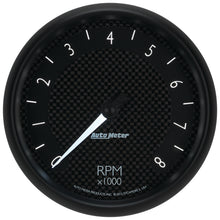 Load image into Gallery viewer, AutoMeter 8098 GAUGE, TACHOMETER, 5", 8K RPM, IN-DASH, GT