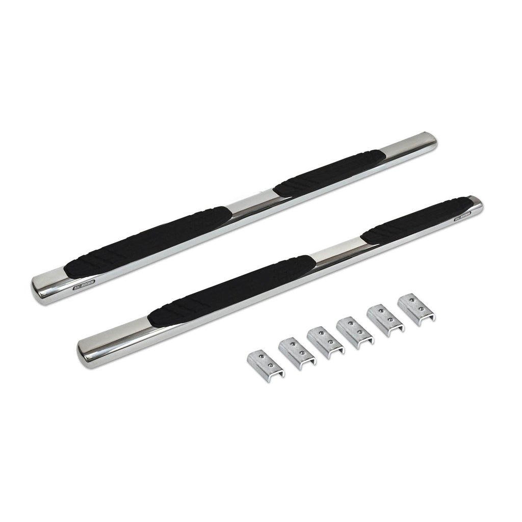 80In-4In-Oval-Side-Bar-4In-O.E.-Xtreme-Plus-Pol.-SS-(Brackets-Sold-Seperate)