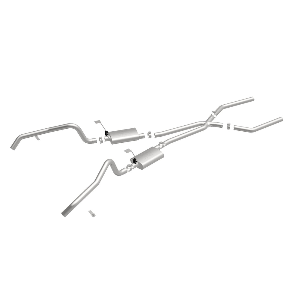 MagnaFlow Exhaust Products 15896 Street Series System for Select Buick Apollo, Chevrolet Camaro, Chevrolet Chevy II, Chevrolet Nova, Oldsmobile Omega, Pontiac Firebird, Pontiac Ventura