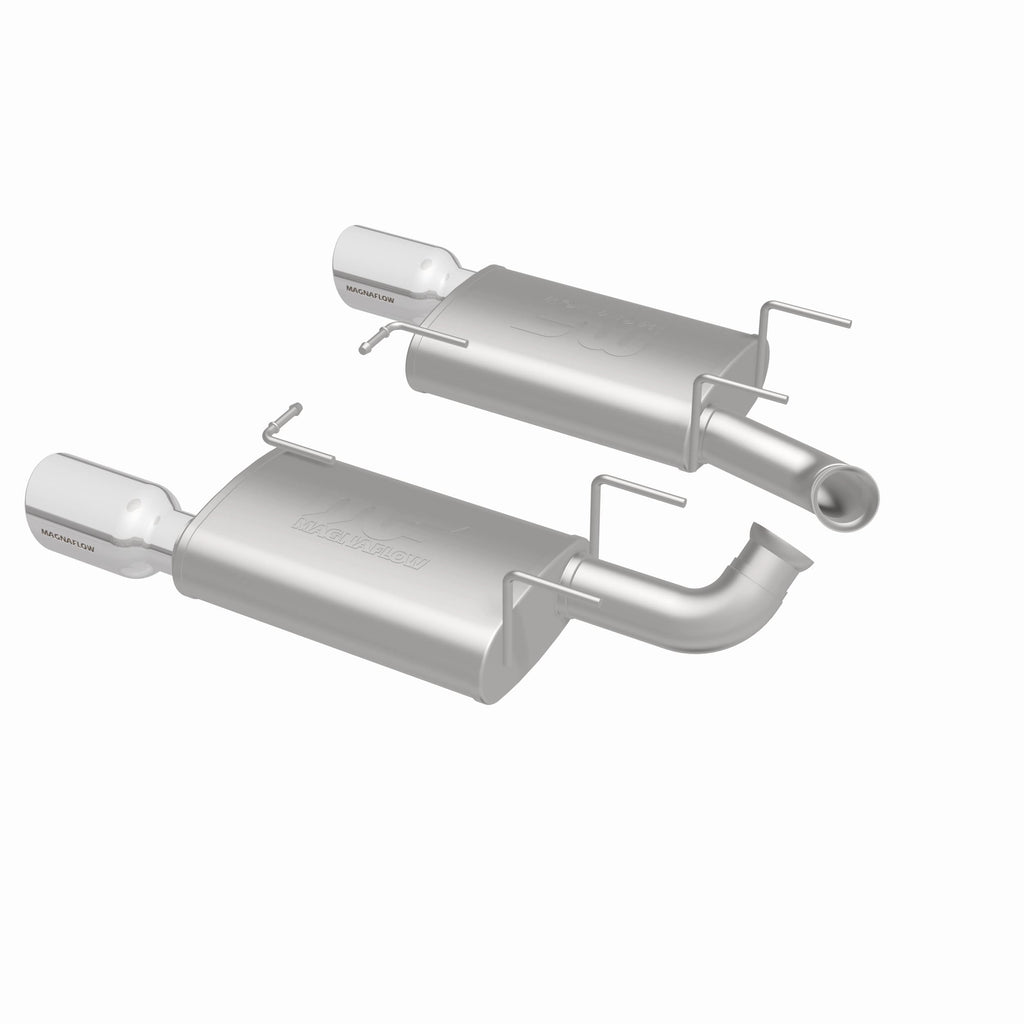 MagnaFlow Exhaust Products 15595 Street Series Polished Axle Back System for Select Ford Mustang