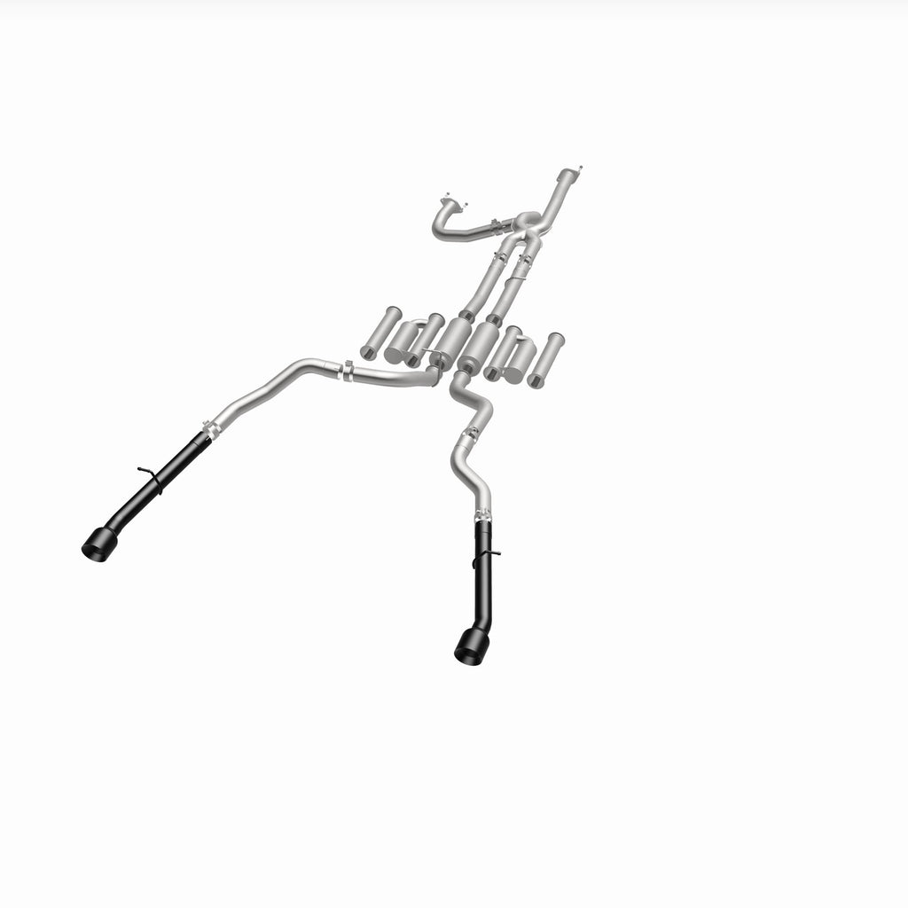MagnaFlow Exhaust Products 19552 xMOD Series Black Coated Tips Cat-Back System for Select Ram