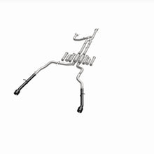 Load image into Gallery viewer, MagnaFlow Exhaust Products 19552 xMOD Series Black Coated Tips Cat-Back System for Select Ram