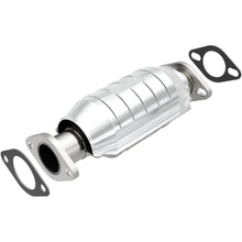Load image into Gallery viewer, MagnaFlow Exhaust Products 22757 Standard Grade Direct-Fit Catalytic Converter for Select Mazda B2000, Mazda B2200, Mazda B2600, Nissan 200SX, Nissan 210, Nissan 280Z, Nissan 280ZX, Nissan 310, Nissan 510, Nissan 720, Nissan 810, Nissan D21, Nissan
