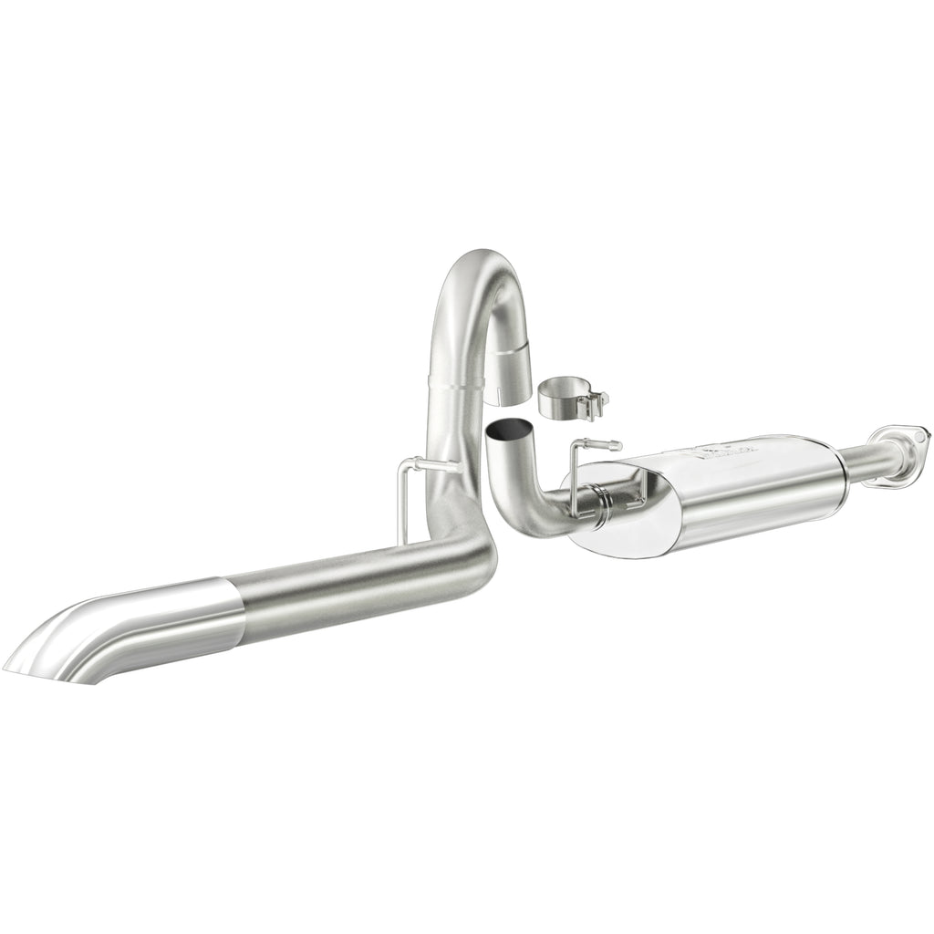 MagnaFlow Exhaust Products 16695 Street Series Polished Cat-Back System for Select Jeep Wrangler