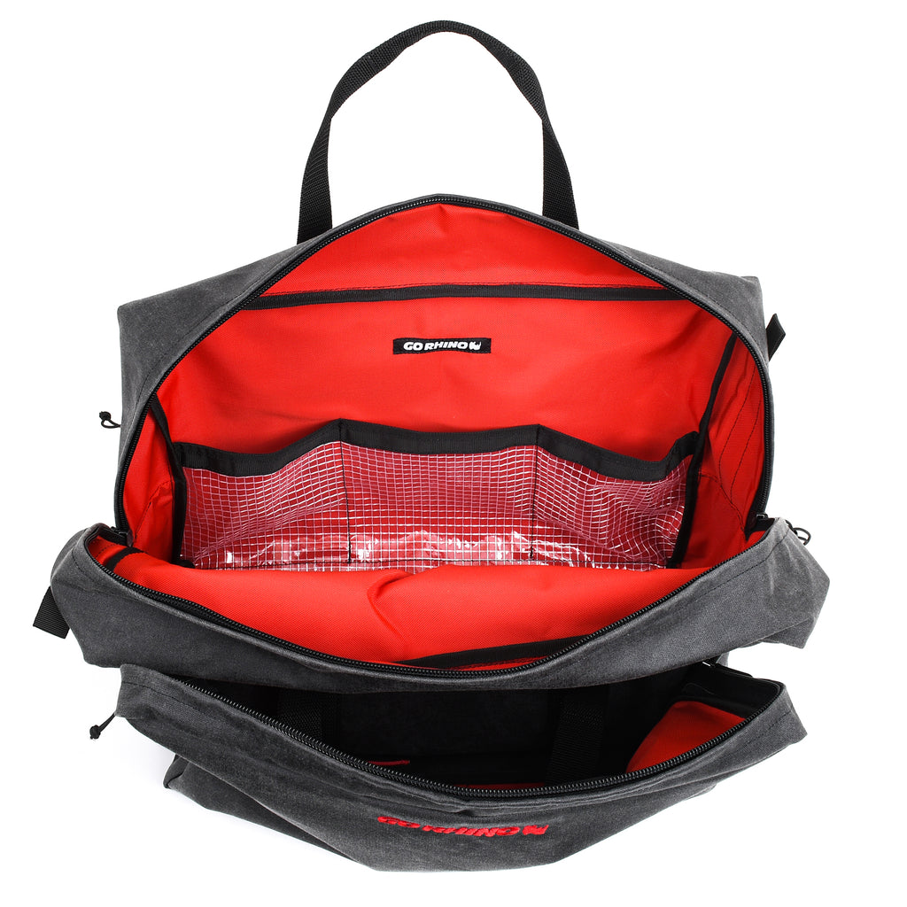 Xventure-Gear-Bag---Large-(13X14x22in.-Closed)-12Oz-Waxed-Canvas---Black