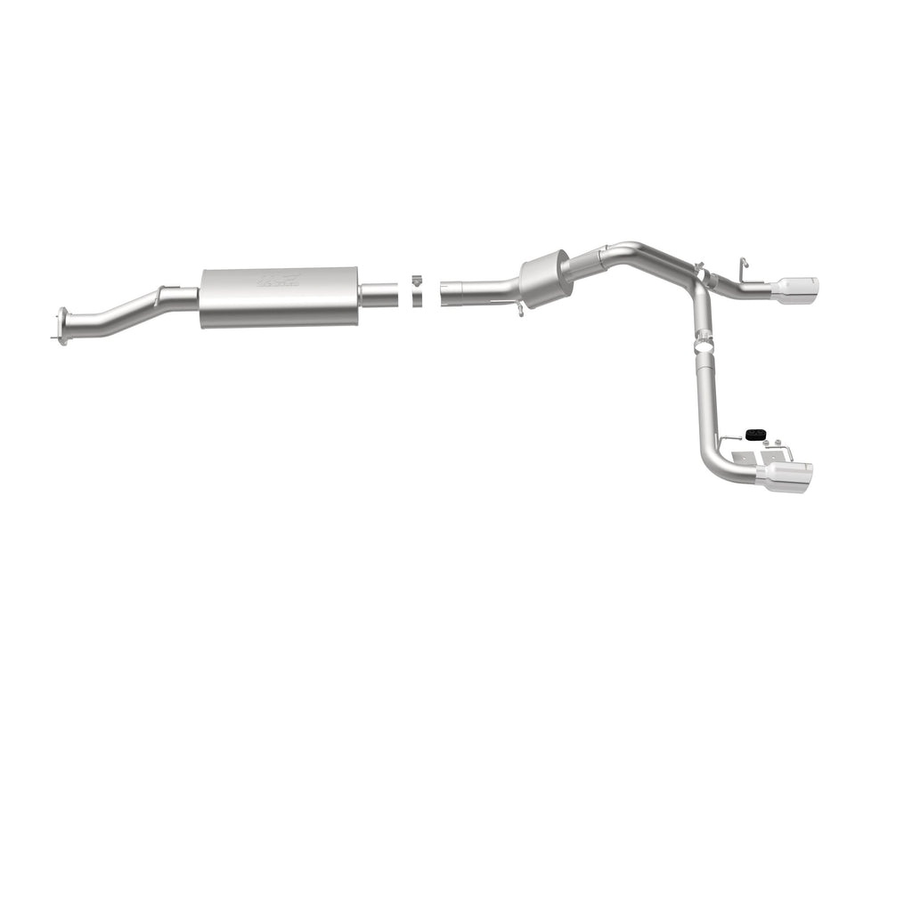 MagnaFlow Exhaust Products 16772 Street Series Polished Cat-Back System for Select Hummer H2