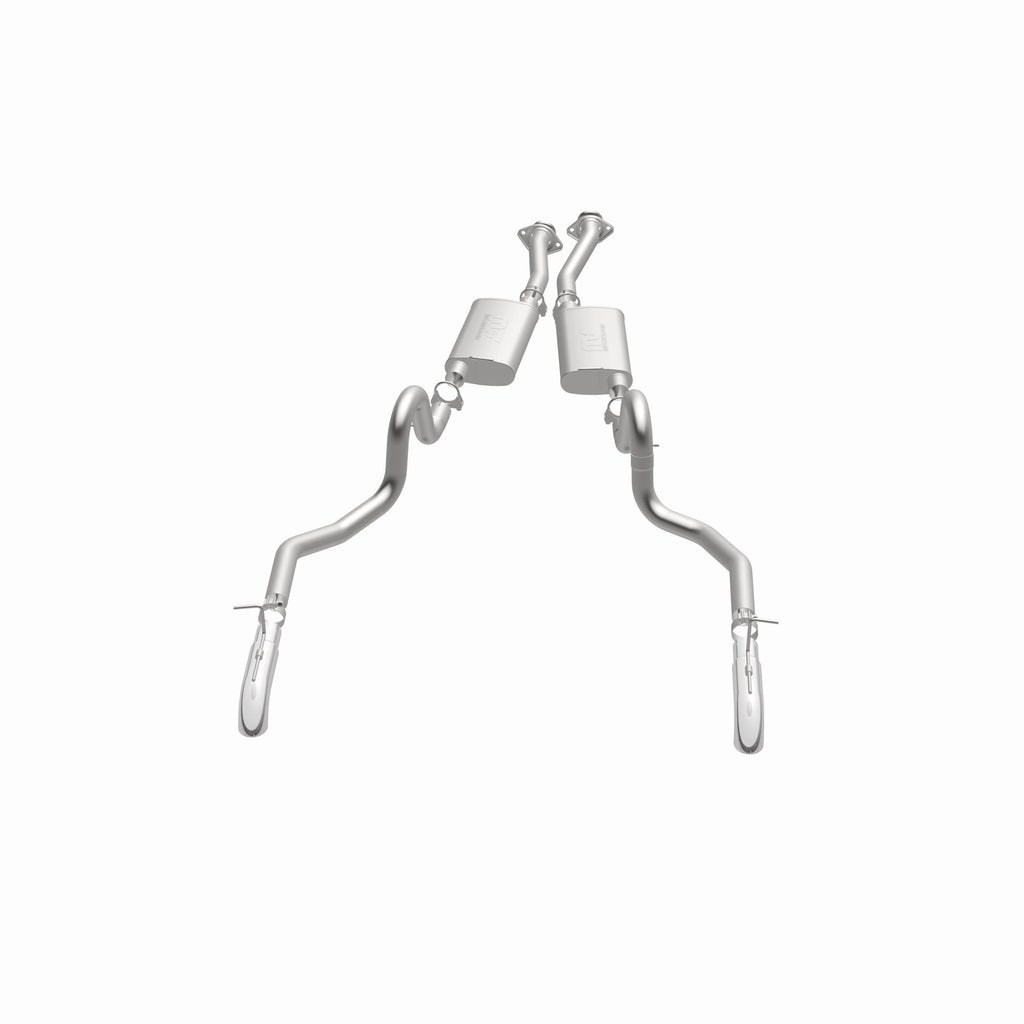 MagnaFlow Exhaust Products 15632 Street Series Polished Cat-Back System for Select Ford Mustang