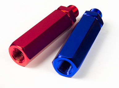 Grote 81-0125 Gladhandles, Anodized, Red/Blue