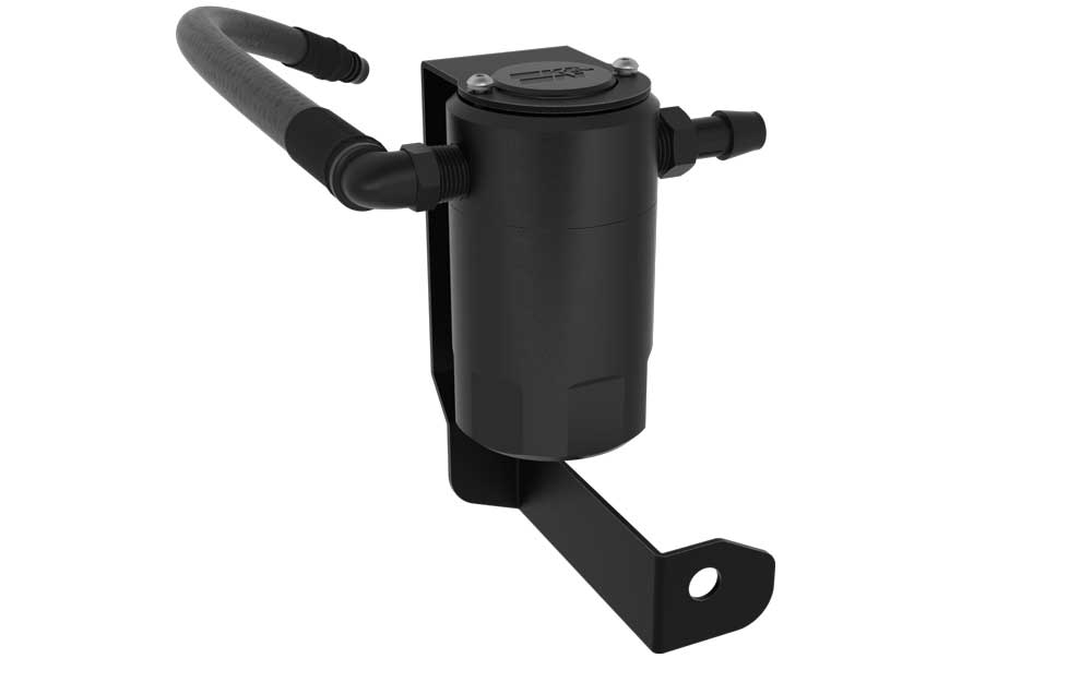 K&N 81-0801 Catch Can; Oil Separator; Dodge Challenger 6.4L NA for Select Chrysler 300, Dodge Challenger, Dodge Charger, Dodge Durango, Jeep Grand Cherokee