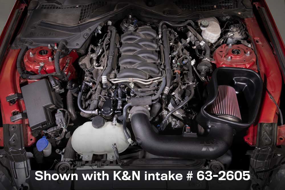 K&N 81-0802 Catch Can; Oil Separator; Ford Mustang 5.0L for Select Ford Mustang