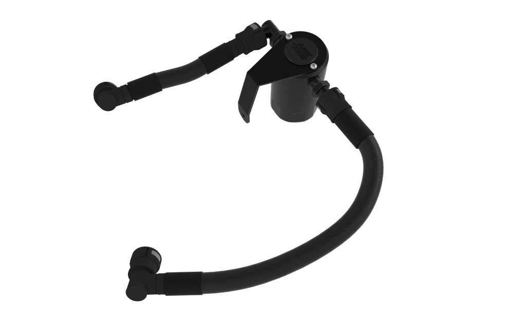 K&N 81-0802 Catch Can; Oil Separator; Ford Mustang 5.0L for Select Ford Mustang
