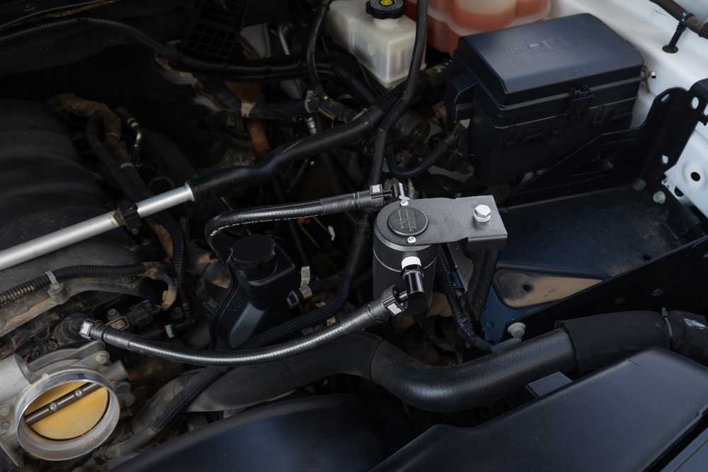 K&N 81-0812 Oil Catch Can for Select Chevrolet Silverado HD, Chevrolet Silverado HD, GMC Sierra HD, GMC Sierra HD