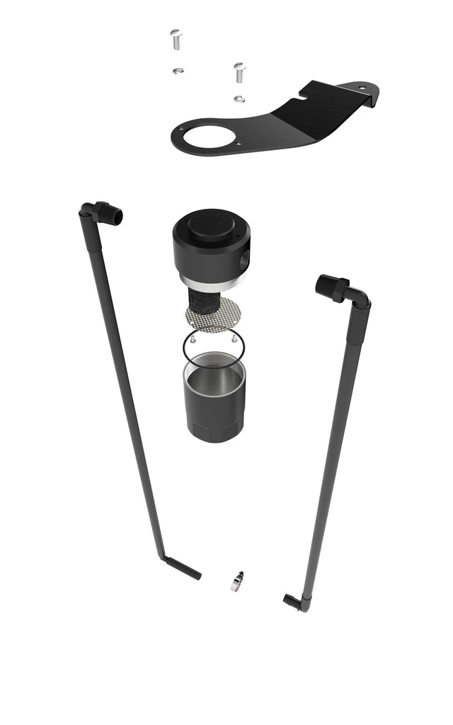 K&N 81-0815 Oil Catch Can for Select Toyota Sequoia, Toyota Tundra