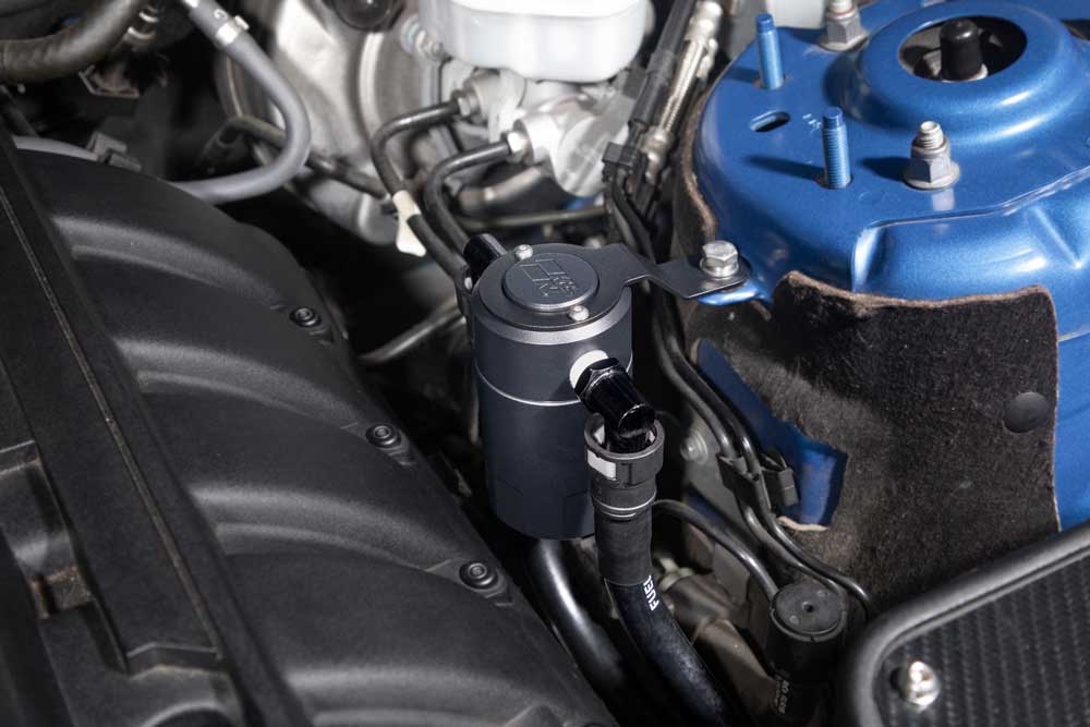 K&N 81-0830 Oil Catch Can for Select Ford Mustang
