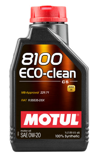 Motul 108813 8100 Eco-Lite 5W20 - 1L - Synthetic Engine Oil