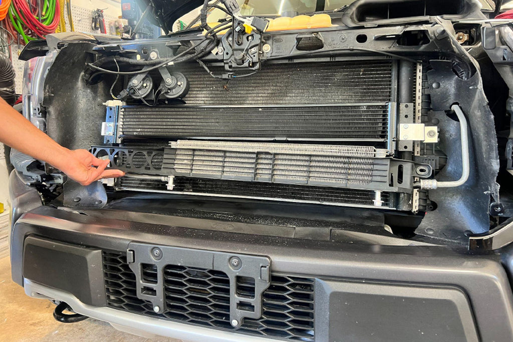 CSF Cooling - Racing & High Performance Division 8102 2015-2025 Ford F-150 & Raptor High-Performance Transmission Oil Cooler for Select Ford F-150