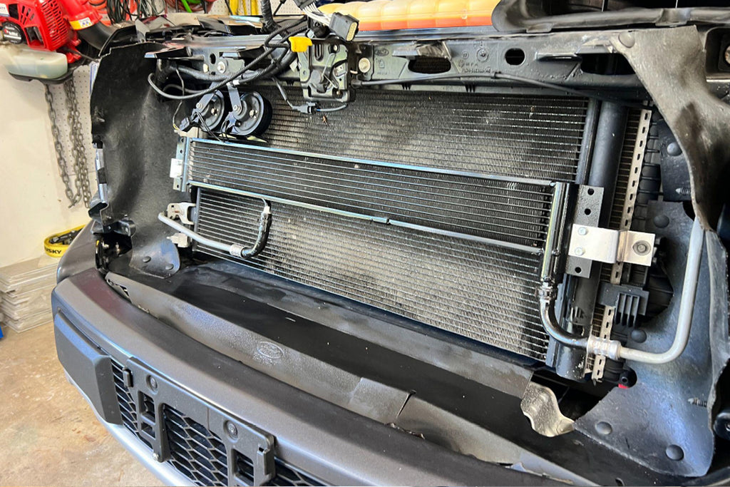CSF Cooling - Racing & High Performance Division 8102 2015-2025 Ford F-150 & Raptor High-Performance Transmission Oil Cooler for Select Ford F-150