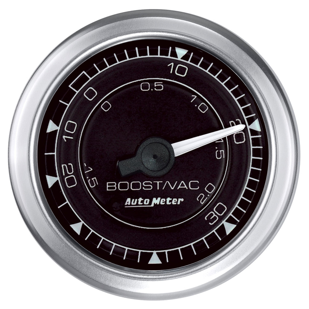 AutoMeter 8103 GAUGE, VAC/BOOST, 2 1/16", 30INHG-30PSI, MECHANICAL,  CHRONO