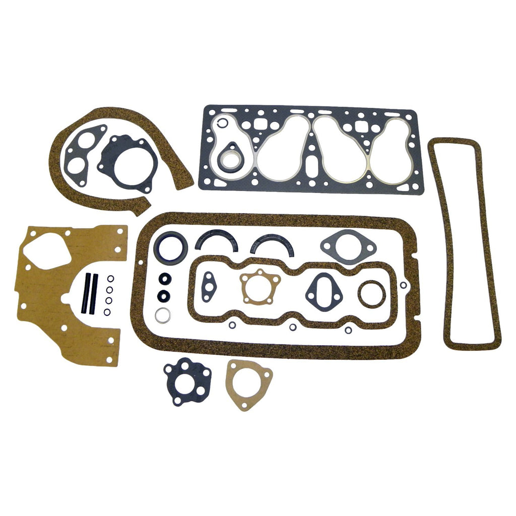 Crown Automotive Jeep Replacement 810585 Engine Overhaul Gasket Set for 50-71Jeep / Willys Models w/ 4-134 F-Head Eng. for Select Jeep CJ3, Jeep CJ5, Jeep CJ6, Jeep Commando, Jeep FC150, Jeep Willys, Willys 4-63, Willys 4-73 Sedan Delivery, Willys 4-75
