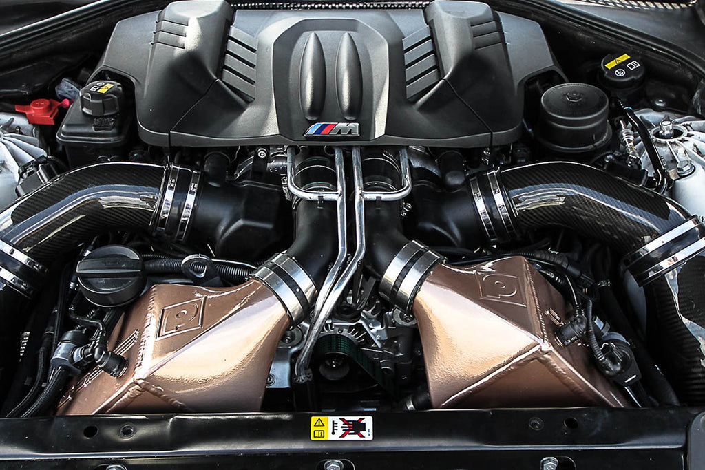 CSF Cooling - Racing & High Performance Division 8109R BMW F1X M5 & M6 Twin Charge-Air-Cooler Set - Raw Finish for Select BMW M5, BMW M6, BMW M6 Gran Coupe