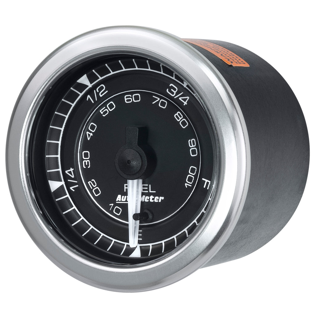 AutoMeter 8110 GAUGE, FUEL LEVEL, 2 1/16", 0-280O PROGRAMMABLE, CHRONO