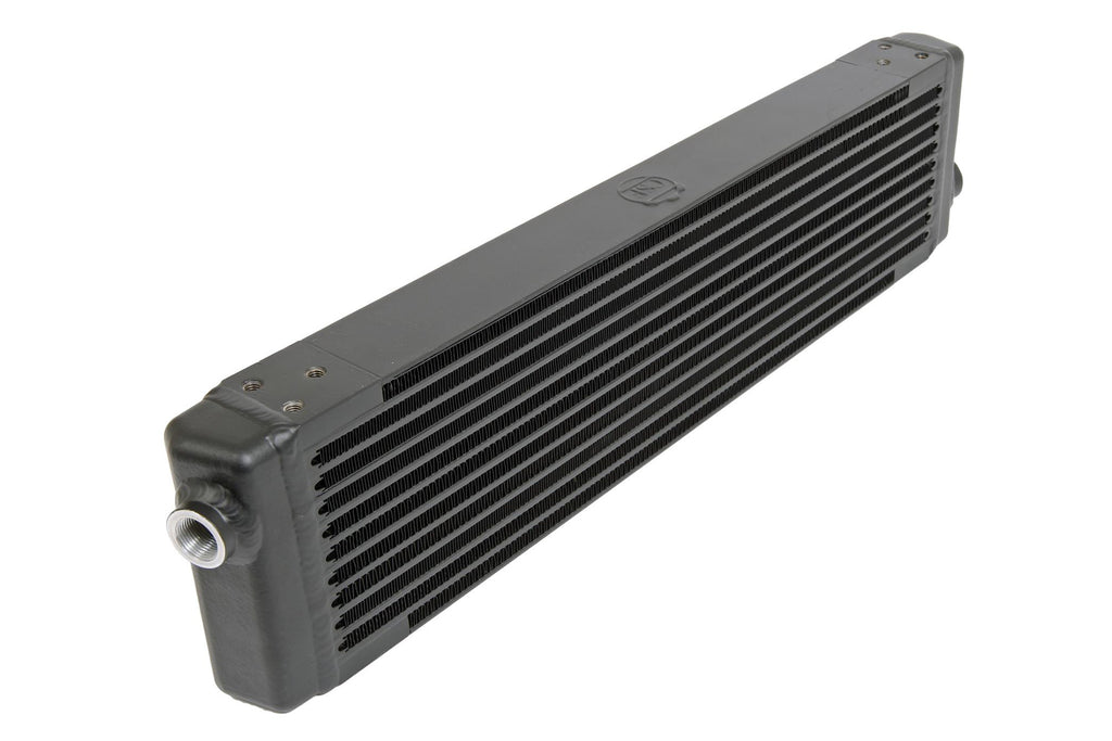 CSF Cooling - Racing & High Performance Division 8111 Universal Single-Pass Oil Cooler / IROC Porsche / M22x1.5 / 24L x 5.75H x 2.16W
