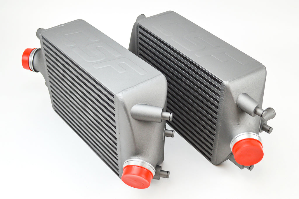 CSF Cooling - Racing & High Performance Division 8112 Porsche 991 911 Turbo / Turbo S Twin Intercooler set for Select Porsche 911