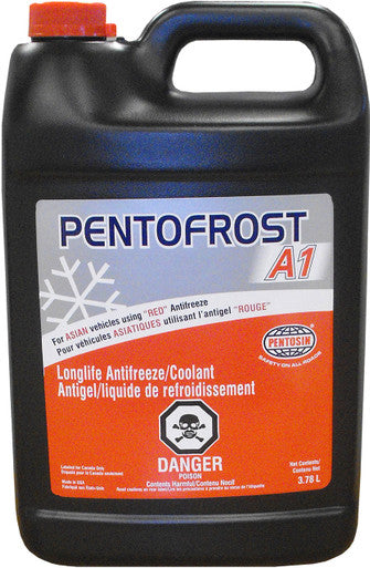 Pentosin 8115204 Pentofrost A1 HOAT phosphated antifreeze formulated for Asian vehicles