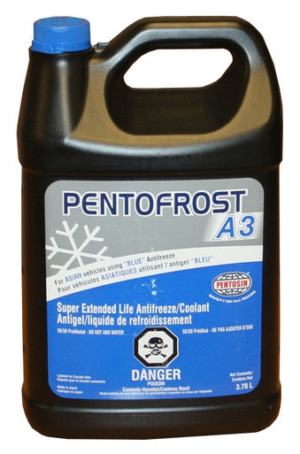 Pentosin 8115208 Pentofrost A3 HOAT phosphated antifreeze formulated for Asian vehicles - 3.78 L