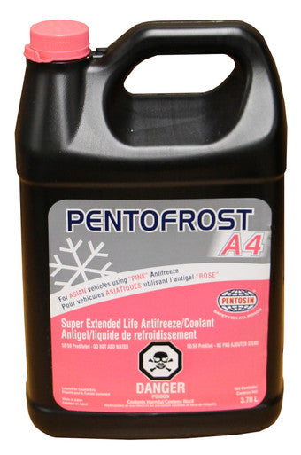 Pentosin 8115210 Pentofrost A4 HOAT phosphated antifreeze formulated for Asian vehicles - 3.78 L