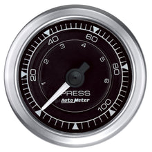 Load image into Gallery viewer, AutoMeter 8121 GAUGE, PRESS, 2 1/16", 100PSI, MECH,  CHRONO