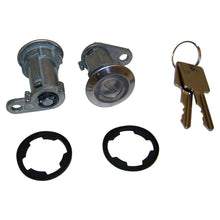 Load image into Gallery viewer, Crown Automotive Jeep Replacement 8122874K2 2 Door Lock Cylinders w/ 2 Keys for Misc. 81-90 Jeep YJ, CJ-5, 7, 8, XJ, MJ for Select Jeep CJ5, Jeep CJ7, Jeep Cherokee, Jeep Comanche, Jeep Scrambler, Jeep Wrangler