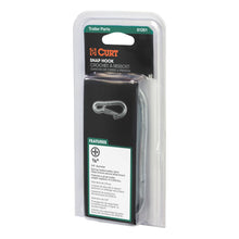 Load image into Gallery viewer, CURT 81261 3/8" Snap Hook (2,000 lbs, Packaged)