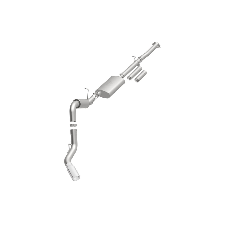 MagnaFlow Exhaust Products 19026 Street Series Polished Cat-Back System for Select Chevrolet Silverado HD, Chevrolet Silverado HD, GMC Sierra HD, GMC Sierra HD