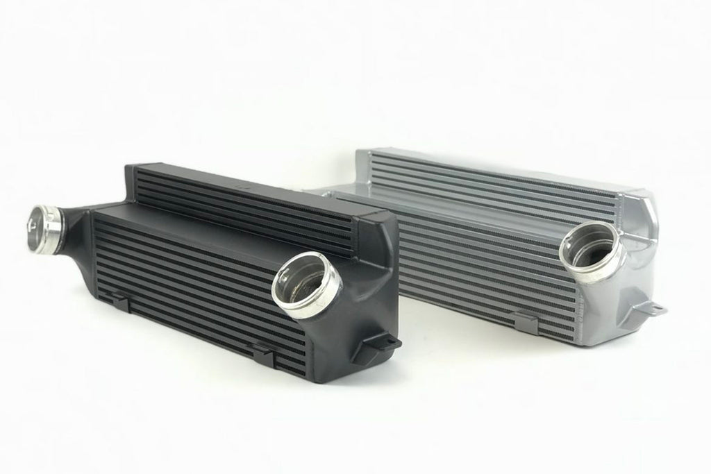 CSF Cooling - Racing & High Performance Division 8127 BMW E8X/E9X N54/N55 High-Performance Stepped Core Intercooler - Silver for Select BMW 135i, BMW 135is, BMW 335i, BMW 335i xDrive, BMW 335is, BMW 335xi, BMW X1, BMW Z4