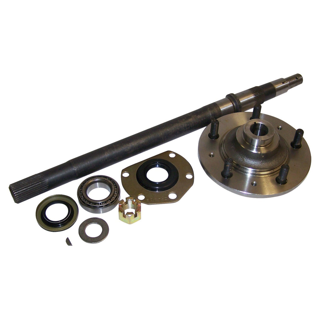 Crown Automotive Jeep Replacement 8127081K Rt. Rear Axle Shaft Kit for 76-79 Jeep CJ-5, CJ-7 w/ AMC 20 Axle w/ Quadra-Trac for Select Jeep CJ5, Jeep CJ7