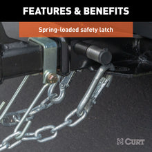 Load image into Gallery viewer, CURT 81271 7/16" Snap Hook (5,000 lbs, Packaged)
