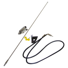 Load image into Gallery viewer, Crown Automotive Jeep Replacement 8127842K Chrome Antenna Kit for 1975-1995 Jeep CJ's &amp; YJ Wrangler, Includes Bracket for Select Jeep CJ5, Jeep CJ6, Jeep CJ7, Jeep Scrambler, Jeep Wrangler