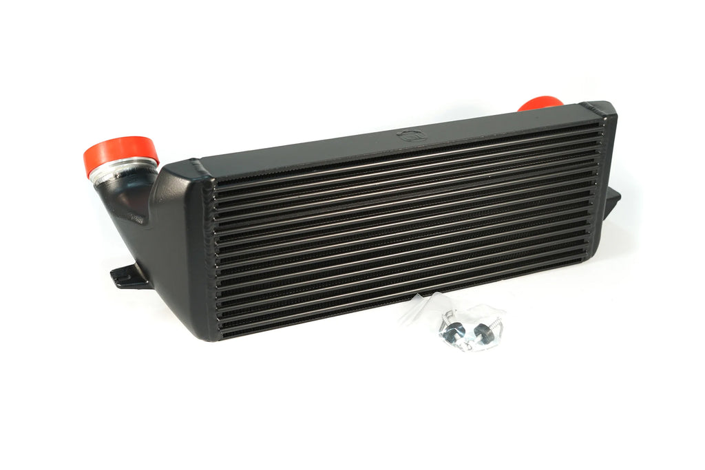 CSF Cooling - Racing & High Performance Division 8127B BMW E8X/E9X N54/N55 High-Performance Stepped Core Intercooler - Black for Select BMW 135i, BMW 135is, BMW 335i, BMW 335i xDrive, BMW 335is, BMW 335xi, BMW X1, BMW Z4