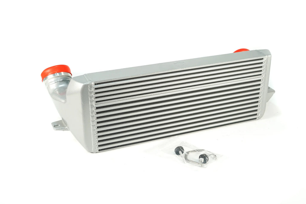 CSF Cooling - Racing & High Performance Division 8127 BMW E8X/E9X N54/N55 High-Performance Stepped Core Intercooler - Silver for Select BMW 135i, BMW 135is, BMW 335i, BMW 335i xDrive, BMW 335is, BMW 335xi, BMW X1, BMW Z4