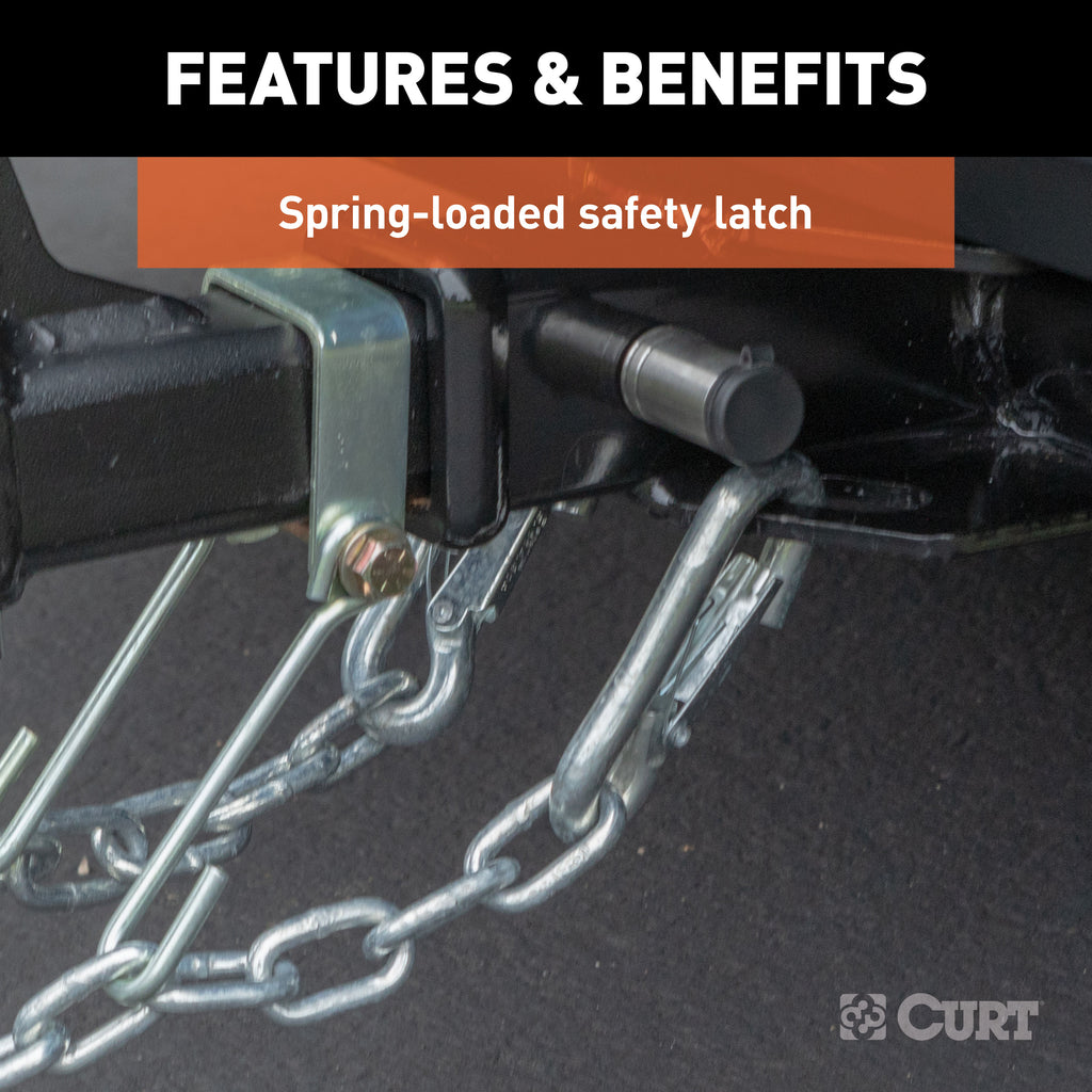 CURT 81281 9/16" Snap Hook (5,000 lbs, Packaged)