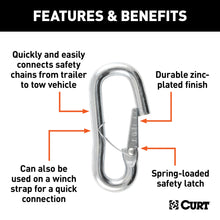 Load image into Gallery viewer, CURT 81288 9/16" Snap Hook (5,000 lbs.)