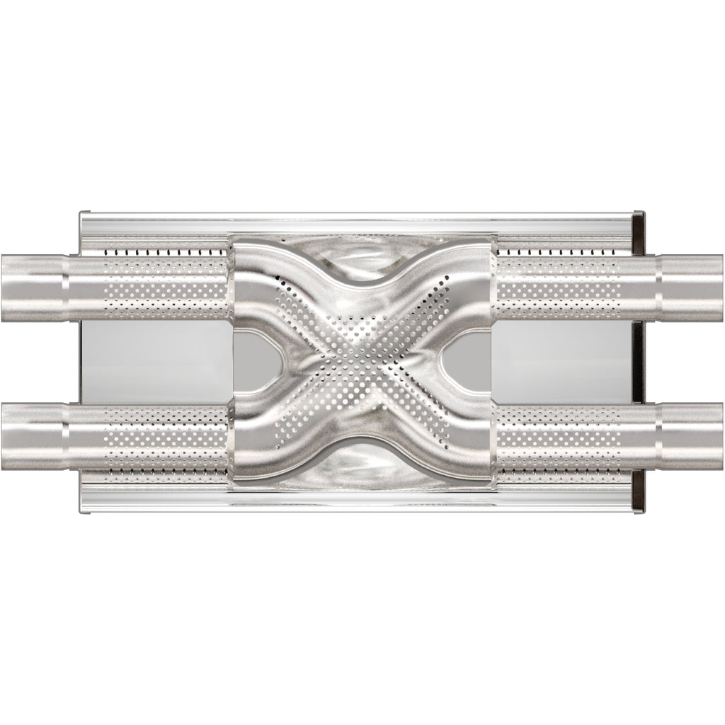 MagnaFlow Exhaust Products 12468 Straight-Through Performance Muffler; 2.5in. Dual/Dual; 5x18x8 Body